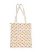 HEMA Canvas tas 42x36cm croissants beige, Diversen, Agenda's, Verzenden, Nieuw