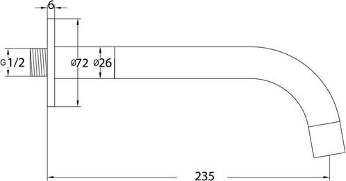 Ben Baduitloop van €119.00 voor €62.83, Doe-het-zelf en Verbouw, Sanitair, Kraan, Nieuw, Ophalen of Verzenden