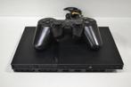 PlayStation 2 Console Slim  Set  (BLACK), Spelcomputers en Games, Verzenden, Zo goed als nieuw