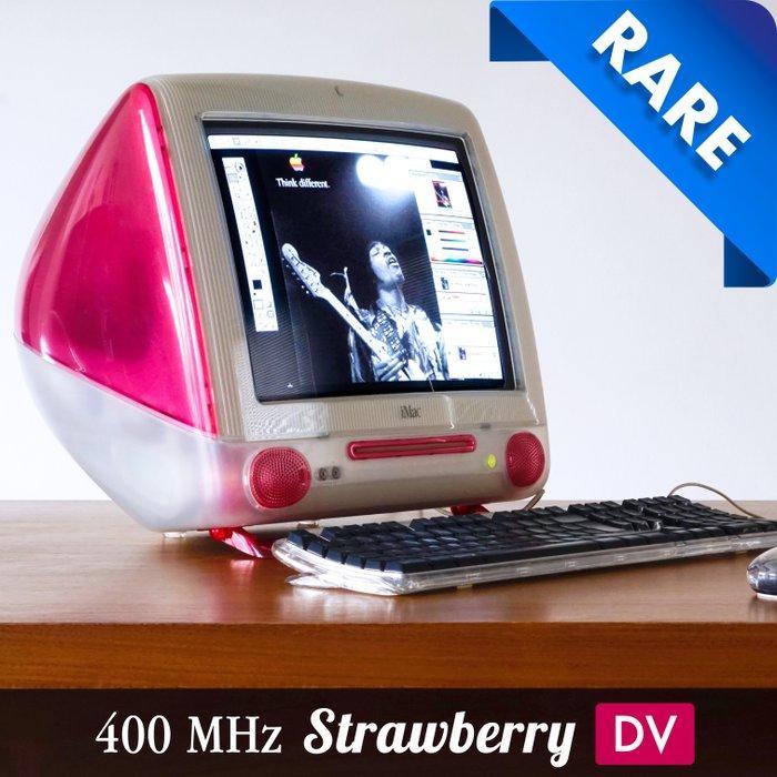 Apple iMac G3 Strawberry 400Mhz including pro keyboard +, Spelcomputers en Games, Spelcomputers | Overige Accessoires