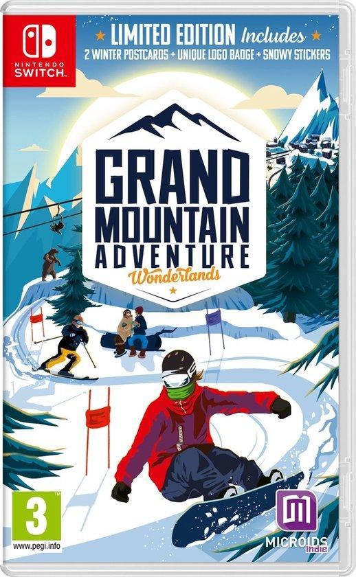 Switch Grand Mountain Adventure: Wonderlands Limited Edition, Spelcomputers en Games, Games | Nintendo Switch, Zo goed als nieuw