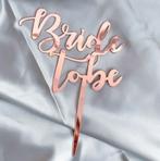 Acryl taart toppers Bride to be en meer voor 2,95, Hobby en Vrije tijd, Taarten en Cupcakes maken, Verzenden, Nieuw, Taarten of Cupcakes