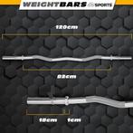ScSPORTS® SZ stang - 120 cm, 30/50 mm, tot 110 kg belastbaar, Verzenden, Nieuw