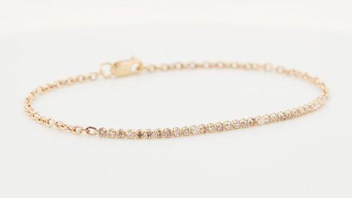 Zonder Minimumprijs - Armband 14 kt. - 0.48ct. tw. Diamant, Sieraden, Tassen en Uiterlijk, Armbanden