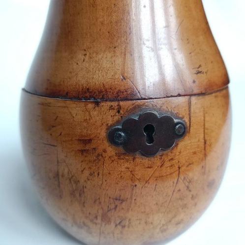 Theekistje / doosje - Fruit - Theedoos - Appelvormige boom, Antiek en Kunst, Antiek | Meubels | Stoelen en Banken