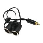 DIN Hella Powerlet Plug naar 2x Sigarettenaansteker Adapter, Verzenden, Nieuw