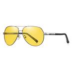 Vintage Shades Zonnebril - Roestvrij Staal Legering, Verzenden, Nieuw