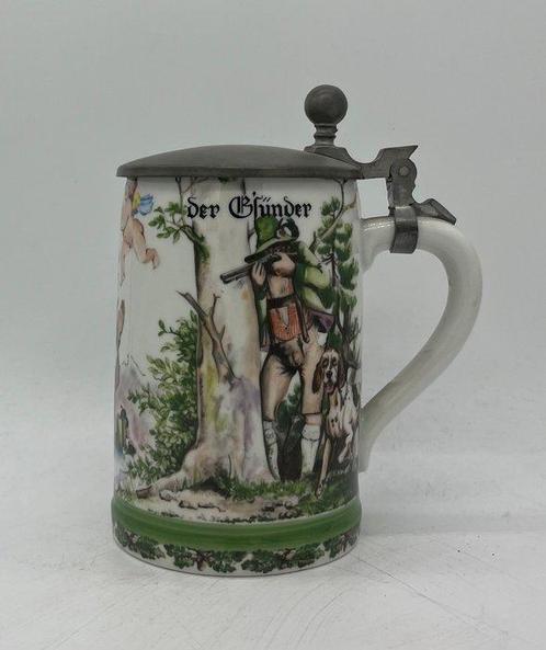Bierpul - Porselein - Seltmann Bierpul, Antiek en Kunst, Curiosa en Brocante