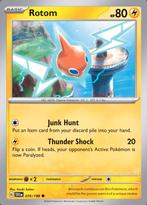 Rotom 070/198 holo Scarlet&Violet, Hobby en Vrije tijd, Verzamelkaartspellen | Pokémon, Ophalen of Verzenden, Nieuw, Losse kaart