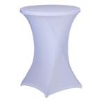 Tafelhoes bistro | Alpina | Ø 90 cm (Spandex, Wit), Verzenden, Nieuw