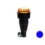 Led flitslamp Met Flexibele DIN Steun Blauw, Ophalen of Verzenden, Nieuw