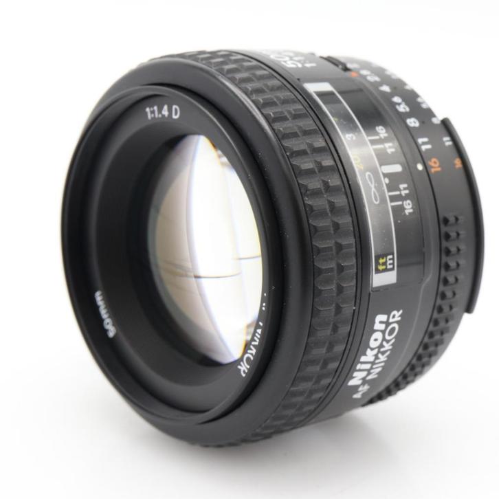 Nikon AF 50mm f/1.4 D | Tweedehands, Audio, Tv en Foto, Fotografie | Lenzen en Objectieven, Gebruikt, Verzenden