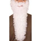 Lange Kerstman baard wit - Baarden, Verzenden, Nieuw