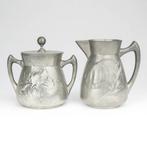 Kayserzinn - Hugo Leven - Koffie- en theeservies - Art, Antiek en Kunst