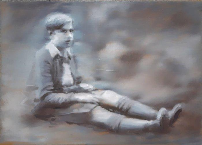 Erwin van Krey - am Ziel, Antiek en Kunst, Kunst | Schilderijen | Modern