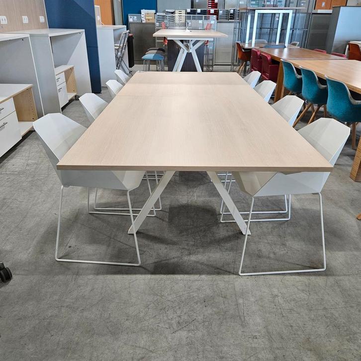 Vepa grote vergadertafel - 280x120 cm, Zakelijke goederen, Kantoor en Winkelinrichting | Kantoormeubilair en Inrichting, Ophalen of Verzenden