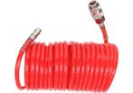 Spiraal luchtslang - 10 bar - 5mm - 5 meter - EURO aansluiti, Doe-het-zelf en Verbouw, Ophalen of Verzenden, Nieuw