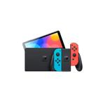 Nintendo Switch Oled Rood+Blauw, Ophalen of Verzenden, Nieuw