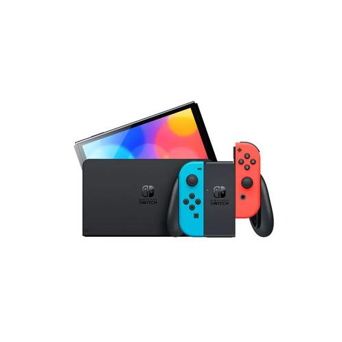 Nintendo Switch Oled Rood+Blauw, Spelcomputers en Games, Spelcomputers | Overige, Ophalen of Verzenden