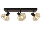 Design plafondspot amber, Skip, Huis en Inrichting, Lampen | Plafondlampen, Ophalen of Verzenden, Nieuw, Glas, Design
