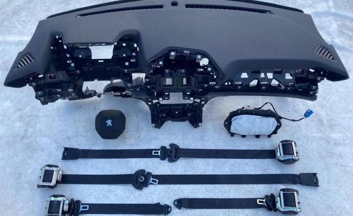 Complete Airbag Set PEUGEOT 208 2008, Auto-onderdelen, Dashboard en Schakelaars, Gebruikt, Peugeot, Verzenden