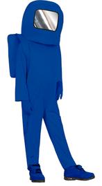 Astronautenpak Kind Blauw, Kinderen en Baby's, Carnavalskleding en Verkleedspullen, Verzenden, Nieuw