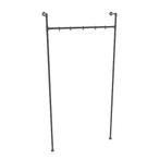 Industriële Steigerbuis Kapstok Chester | Zwart 26.9 mm | St, Huis en Inrichting, Woonaccessoires | Kapstokken, Ophalen of Verzenden