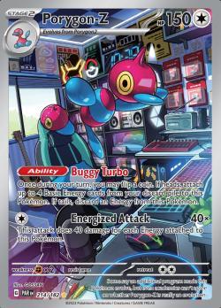 Porygon-Z  214/182 Paradox Rift, Hobby en Vrije tijd, Verzamelkaartspellen | Pokémon, Losse kaart, Nieuw, Foil, Ophalen of Verzenden