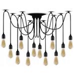 TooLight Retro plafondlamp - industrieel design - 12 lich..., Ophalen of Verzenden, Nieuw