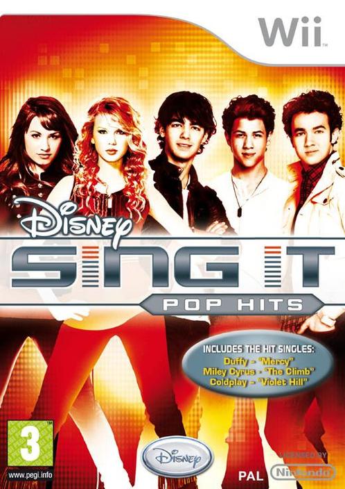 Disney Sing It Pop Hits-Standaard (Wii) Gebruikt, Spelcomputers en Games, Games | Nintendo Wii, Zo goed als nieuw, Ophalen of Verzenden