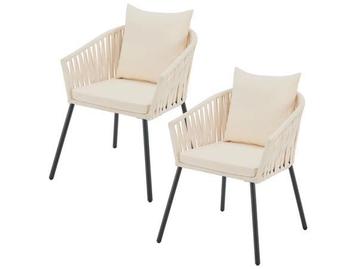Veiling - Touwstoelen - Set van 2 - Incl. Zit- en Rugkussens beschikbaar voor biedingen