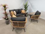 Te Velde tuinmeubelen flow lounge set, Nieuw, Wicker, Loungeset