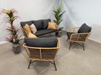 Te Velde tuinmeubelen flow lounge set, Tuin en Terras, Nieuw, Wicker, Loungeset