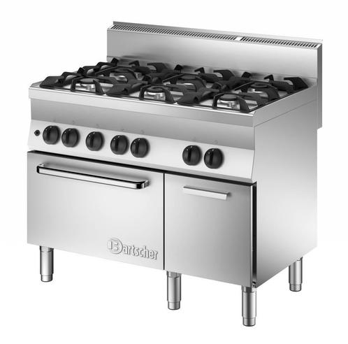 Bartscher Gasfornuis, gasoven en onderbouwkast | 6-pits, Zakelijke goederen, Horeca | Keukenapparatuur, Verzenden
