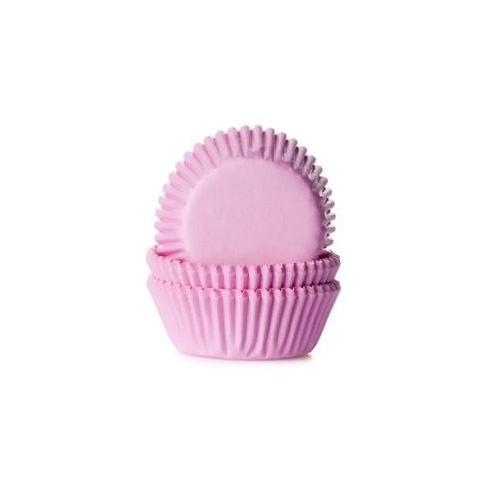 Cupcake Cups HoM MINI Licht Roze 35x23mm. 60st., Hobby en Vrije tijd, Taarten en Cupcakes maken, Nieuw, Verzenden