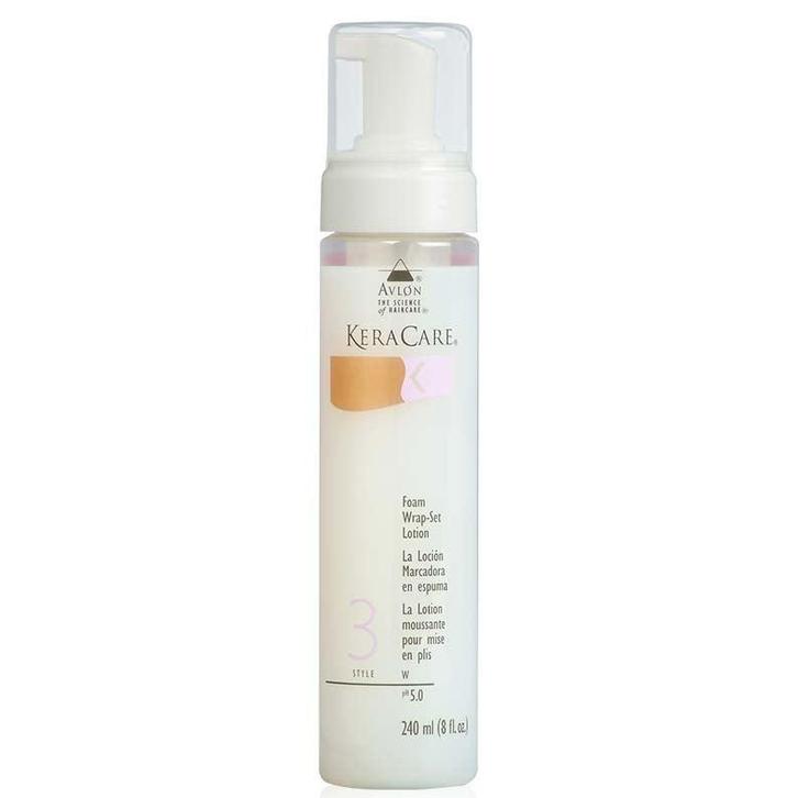 KeraCare Foam Wrap-Set Lotion - 240ml, Sieraden, Tassen en Uiterlijk, Uiterlijk | Haarverzorging, Gel, Wax, Haarlak of Mousse