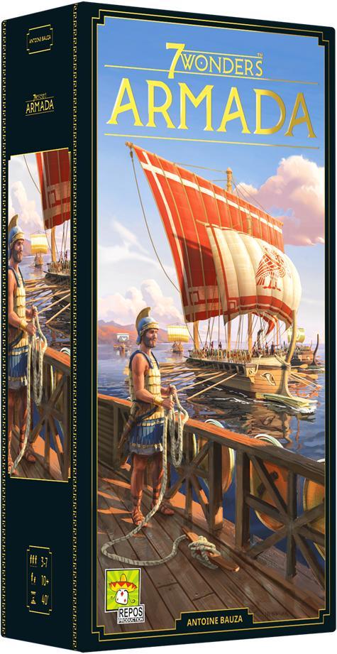 7 Wonders V2 - Armada NL | Repos Production -, Hobby en Vrije tijd, Gezelschapsspellen | Bordspellen, Nieuw, Verzenden