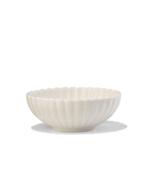 HEMA Schaaltje 9cm aardewerk bloem wit, Verzenden, Nieuw