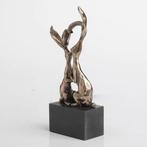 Veronese - Beeldje - Couple Rabbit Statue - Hars