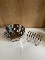 Alessi - Eetservies (2) - King Kong - Staal - Fruitschaal en