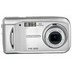 Olympus FE-120 Digitale Compact Camera - Zilver, Verzenden, Zo goed als nieuw