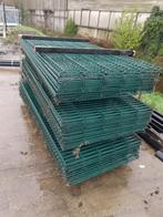 hekwerk 50 meter gebruikt Dubbelstaaf matten 100cm hoog hek, Zo goed als nieuw, IJzer, 6 meter of meer, 1 tot 2 meter