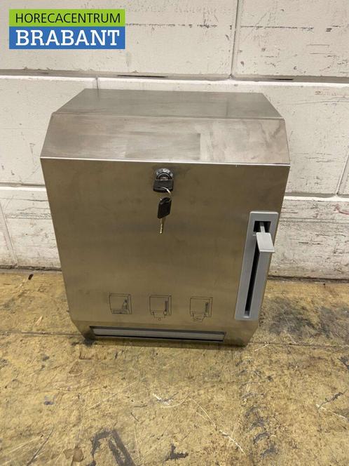 RVS Papierdispenser Dispenser Horeca, Zakelijke goederen, Horeca | Meubilair en Inrichting, Nieuw zonder verpakking, Ophalen of Verzenden