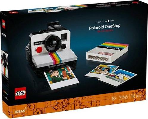 LEGO Ideas Polaroid OneStep SX-70 Camera - 21345 (Nieuw), Kinderen en Baby's, Speelgoed | Duplo en Lego, Nieuw, Verzenden