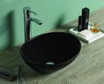 Sani Royal Waskom Keramiek Vienna Mat Zwart, Nieuw