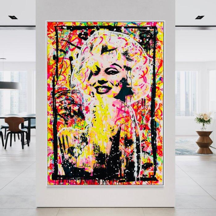 Mikko - Marilyn Monroe Smile On Markers - Super Size XXL (No, Antiek en Kunst, Kunst | Schilderijen | Modern