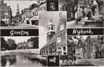 NIJKERK - Meerluik Groeten uit Nijkerk, Verzamelen, Ansichtkaarten | Nederland, Verzenden, Gelopen