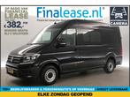 Volkswagen Crafter 35 2.0 TDI L3H3 141PK 3000KG Trekg €382pm, Volkswagen, Zwart, Nieuw, Lease