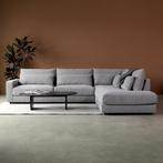 *WOONWINKEL* Hoekbank Met Chaiselounge Grijs Rechts, Verzenden, Nieuw