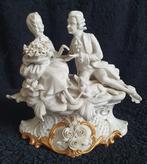 Capodimonte, Edoardo Tasca - Beeldje - Biscuit porselein, Antiek en Kunst